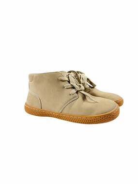 Livie & Luca Mighty Chukka Boots Kids Beige Tan Suede Zip Up Size 13